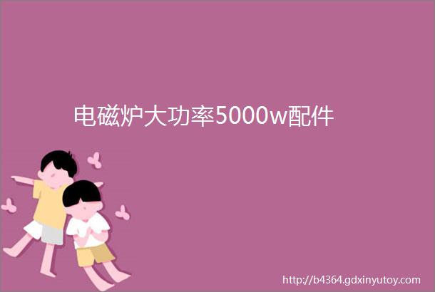 电磁炉大功率5000w配件